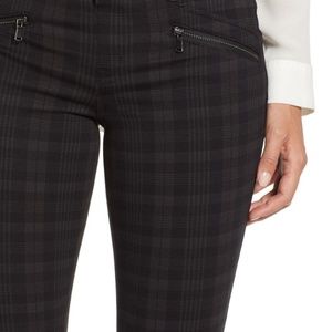 Wit & Wisdom Ab-solution Skinny Pants-Plaid 10P